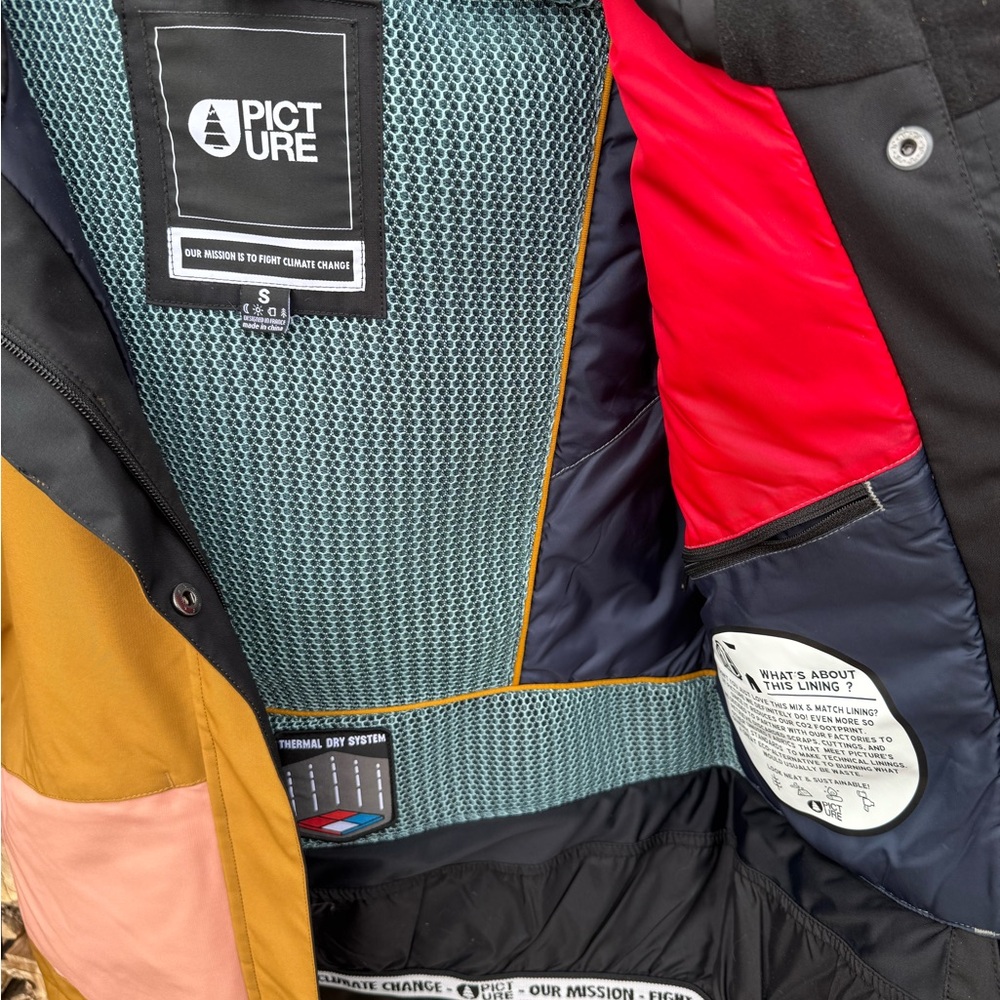 Picture organic ski jacket - Picture 3 of 7
